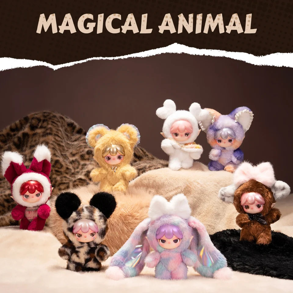 Rolife Plush Blind Box Suri Magical Animal Action Figure 15-21cm Collectible Plush Toys Surprise Box Dolls Gift for Collectors Kids Friends