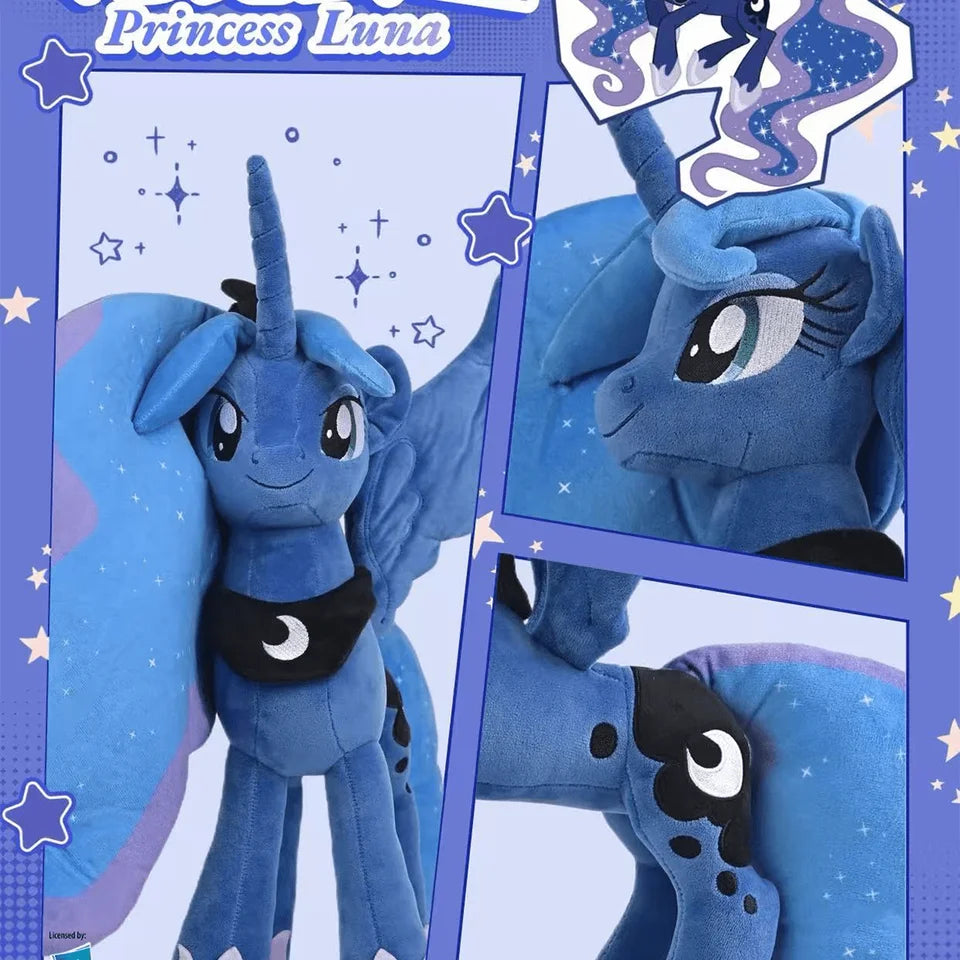 My Little Pony Prototype Plush Set-Princess Celestia & Princess Luna Soft Stuffed Dolls,Royal Alicorn Collectible Gift for Girls